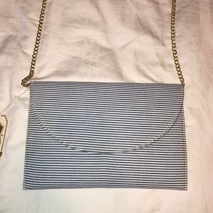Mud pie Striped Crossbody